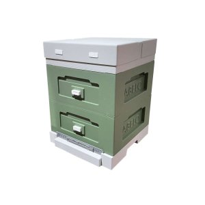 12 Frame Double Brood National Poly Hive -The Great Poly Sale