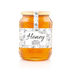 Honey Jar Labels N04- Customised